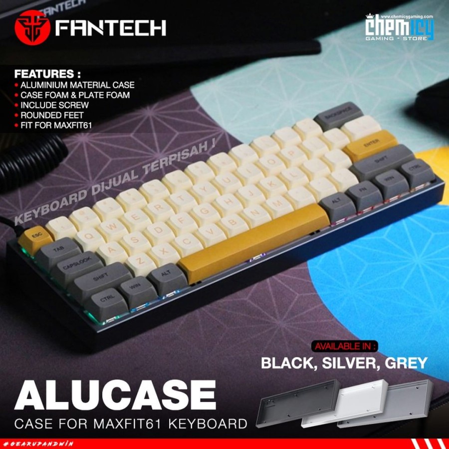 Fantech Alucase for Maxfit61 Gaming Keyboard Case