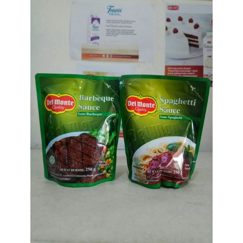 

Delmonte Saus Spaghetti Dan Barbeque