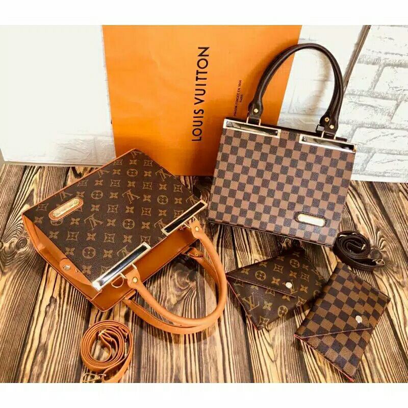 Tas wanita hand bag eLvi jours set