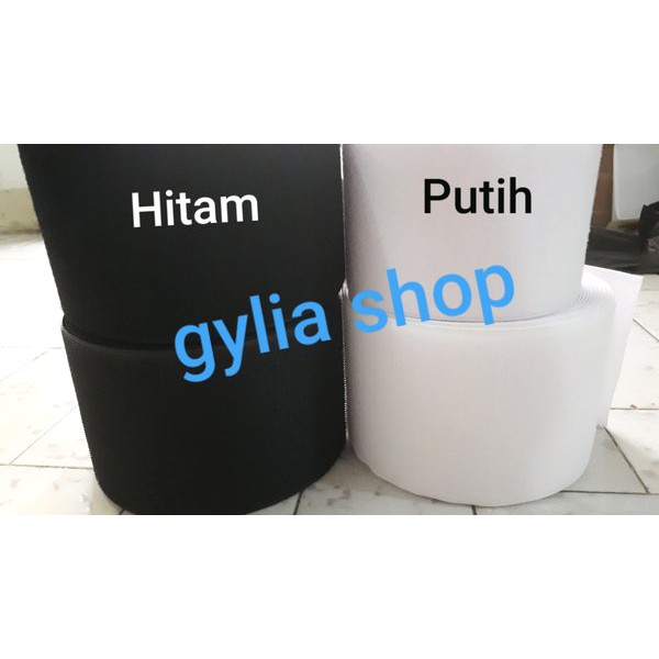 Terbaru   velcro 10cm- Perekat kain 10cm Hitam-Prepetan Permeter