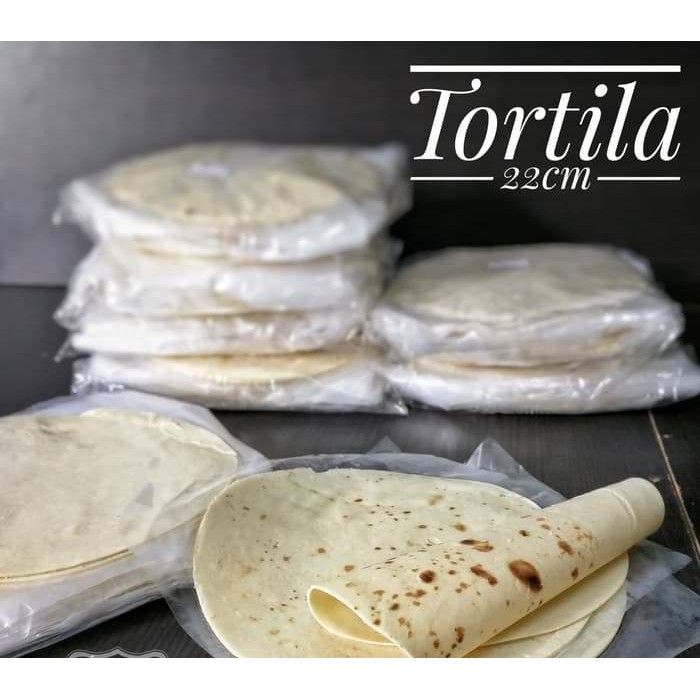 

Kulit Tortila Roti Kebab Taco Frozen Beef Chicken Original 22cm Isi 20pcs