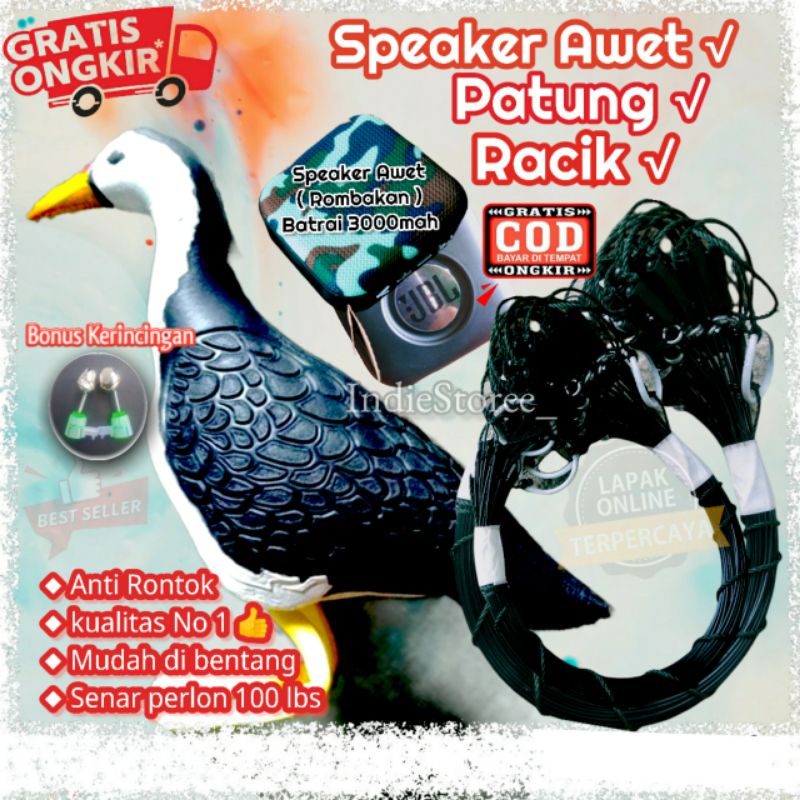 RACIK RUAK RUAK GANTUNG/JONTROT RUAK RUAK+SPEAKER AWET+RACIK RUAK2/PAKET HEMAT