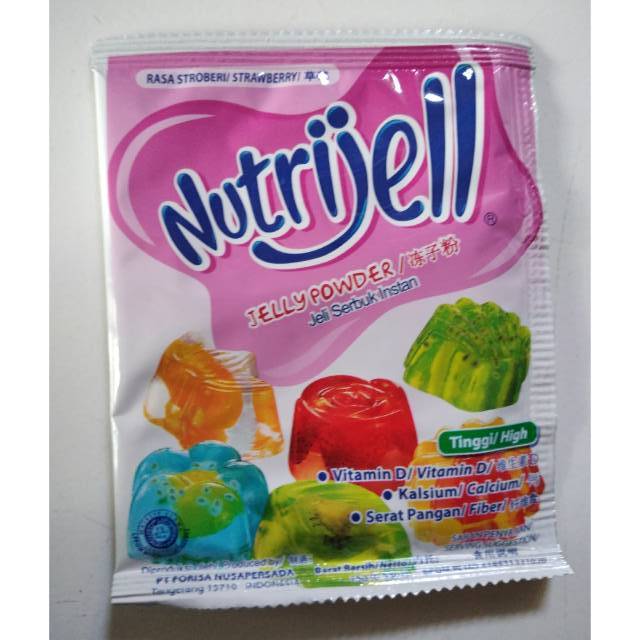 

Nutrijell Stroberi 15 gr