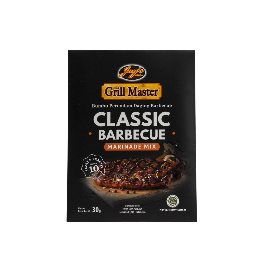 

Jay's Grill Master Classic Barbecue Marinade Mix