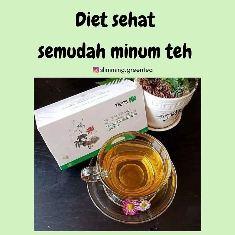 

teh pelangsing/jhiang zhi tea/teh herbal