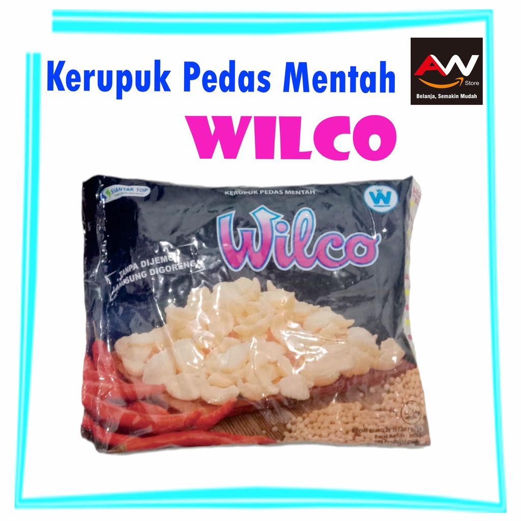 

Wilco Kerupuk Pedas Mentah Siantar Top