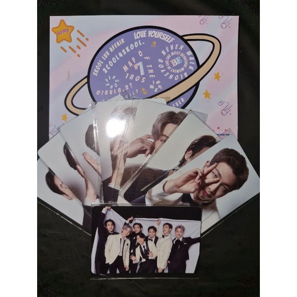 [READY STOCK] BTS THE FACT CHINA BENEFIT PHOTOCARD SET