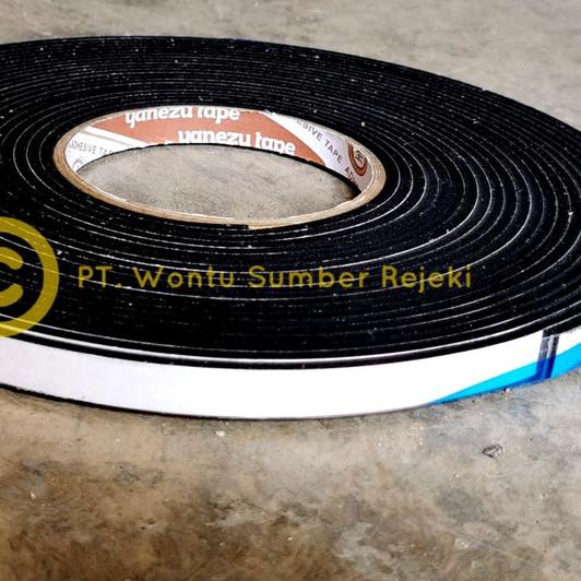 

✾ single tape Foam hitam 12 mm x 10 m tebal 2 mm ♘