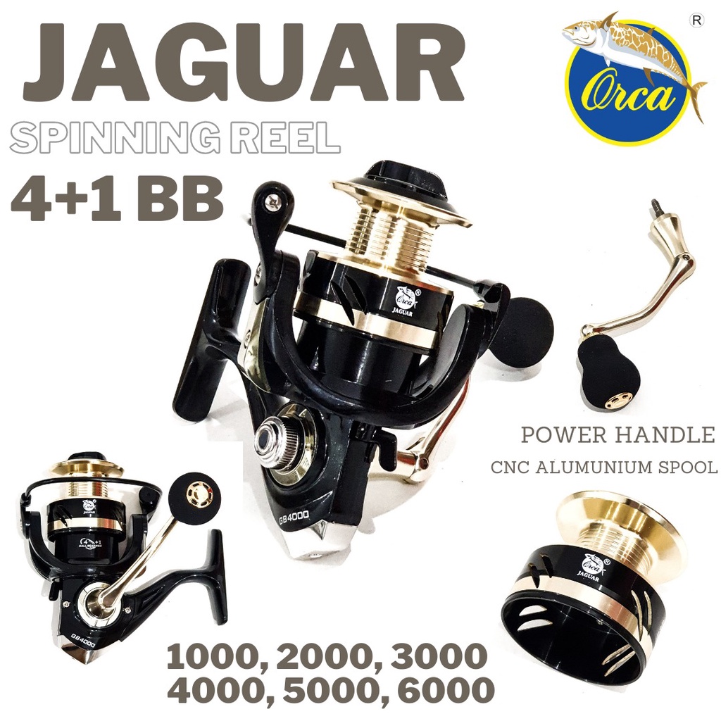 New Reel Orca Jaguar PH / Reel Pancing Orca Jaguar PH / Reel Spinning Orca Jaguar PH / Reel Pancing