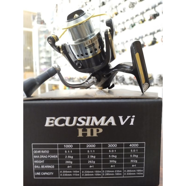 reel ryobi ecusima Vi 2000 power handle