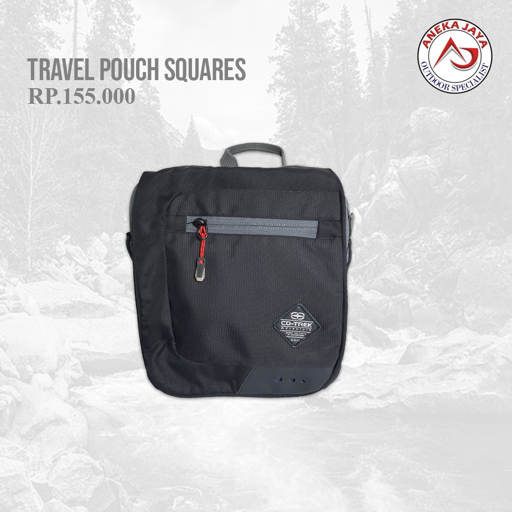 TRAVEL POUCH CO-TREK SQUARES