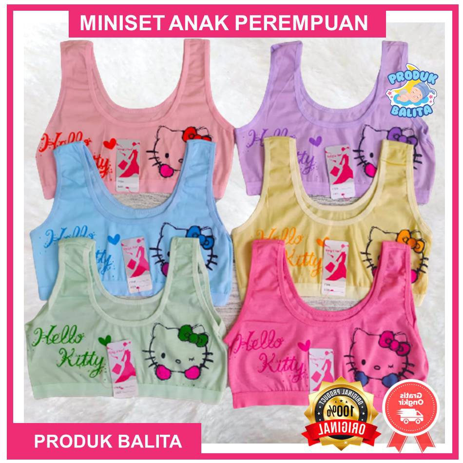 Miniset Anak Perempuan Remaja Non Busa Murah