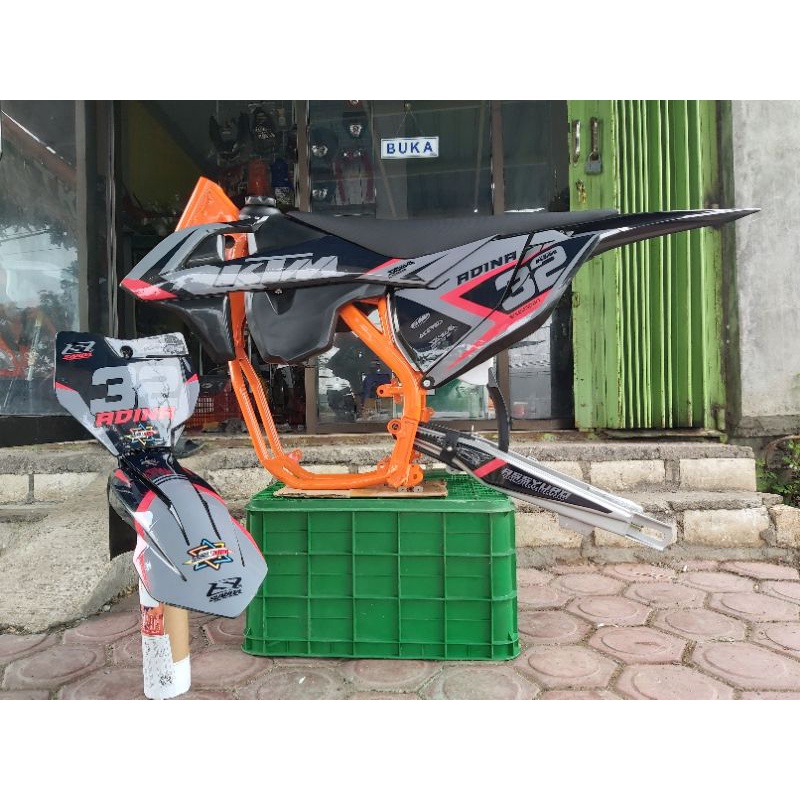 RANGKA PLUS BODY KTM MODEL KTM PNP MESIN REQUEST