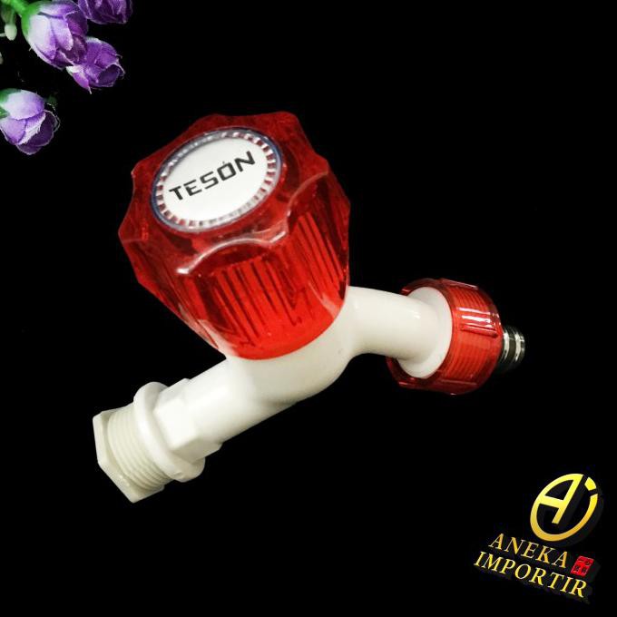 Big Sale KERAN KRAN AIR TAMAN PVC TRANSPARAN /MERK TESON Diskon