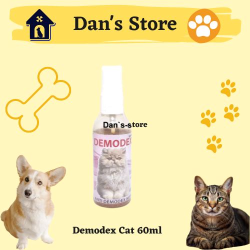 Demodex spray cat - obat scabies kucing anti tangau kucing