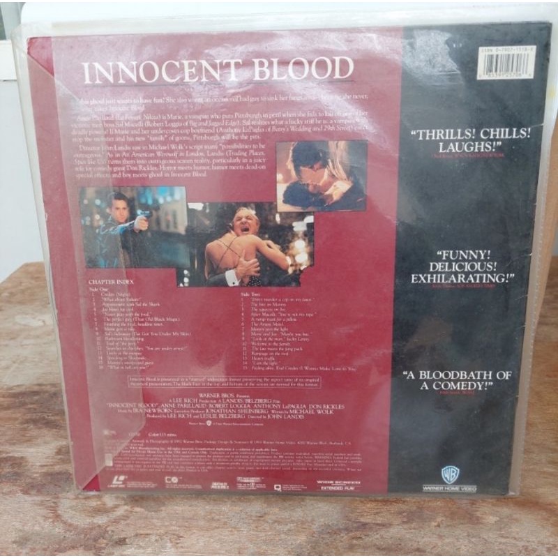 Kaset Laser disc Innocent Blood