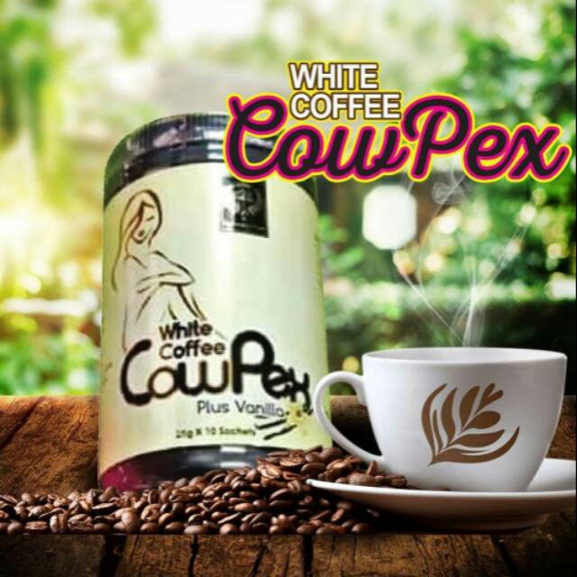 

Cow pex perisa white kopi