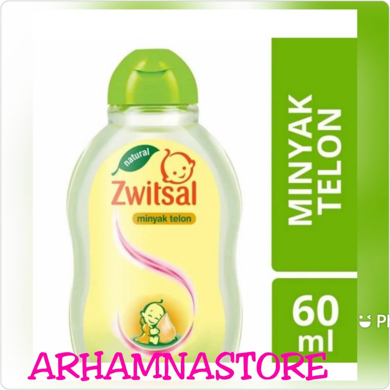 Zwitsal Natural Baby Minyak Telon 60ml