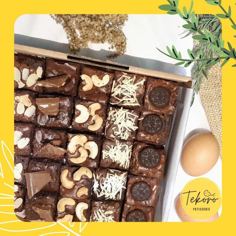 

Fudgy Brownies Tekoro Size 20x20