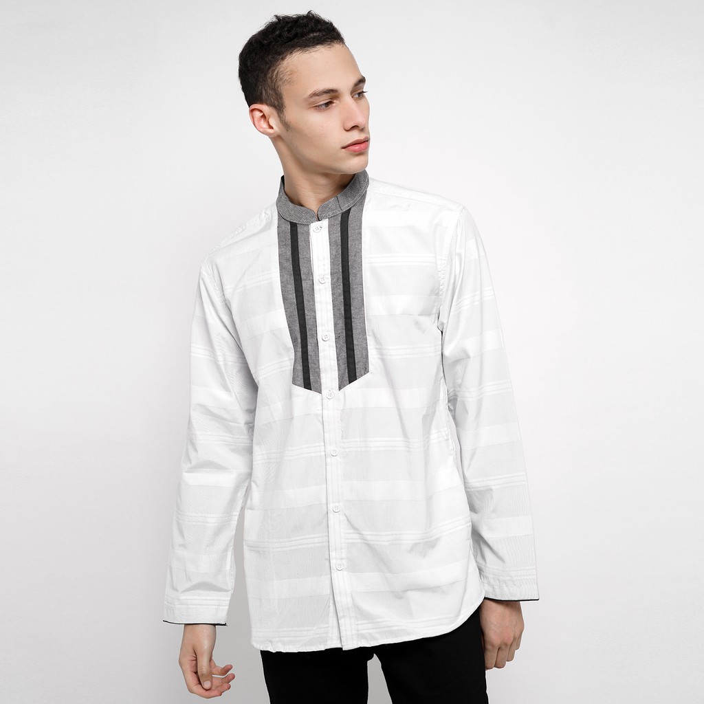 Baju Kemeja Koko Muslim Cressida - RMHL.MH500P DAILYDOTS