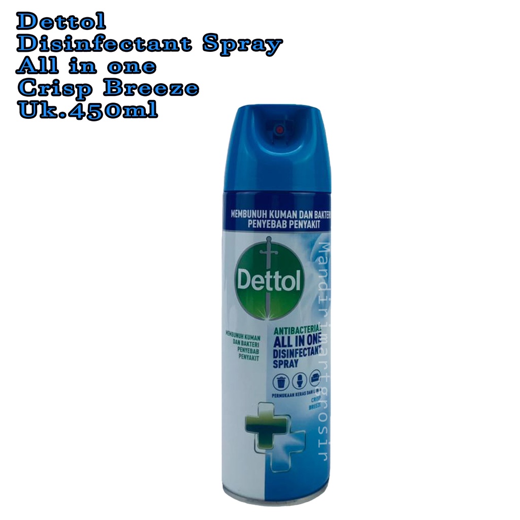 Disinfectant Spray *Dettol * All in one * Crisp Breeze 450ml