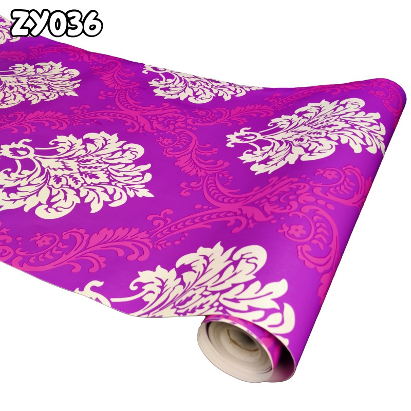 Wallpaper Dinding Motif Modern Kode ZY Wallpaper Dinding 3D Motif Elegant Size 45Cm X 10M High Quality Stiker Dinding Wallpaper Ruangan-ZY036