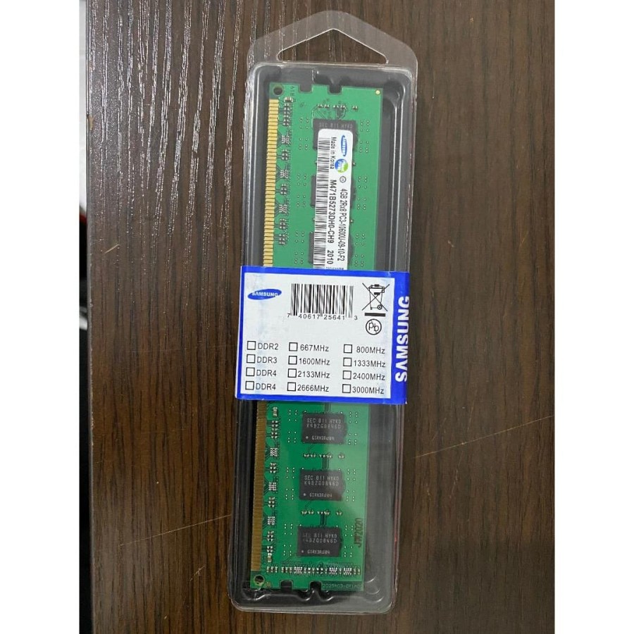 RAM PC SAMSUNG DDR3 4GB 10600 / 1333MHz ORI RAM KOMPUTER RAM PC 1.5v