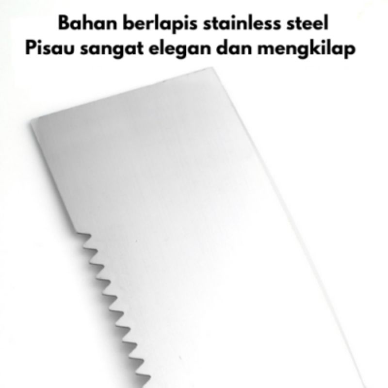 PISAU SET DAPUR 8PCS GUNTING PISAU PARUTAN