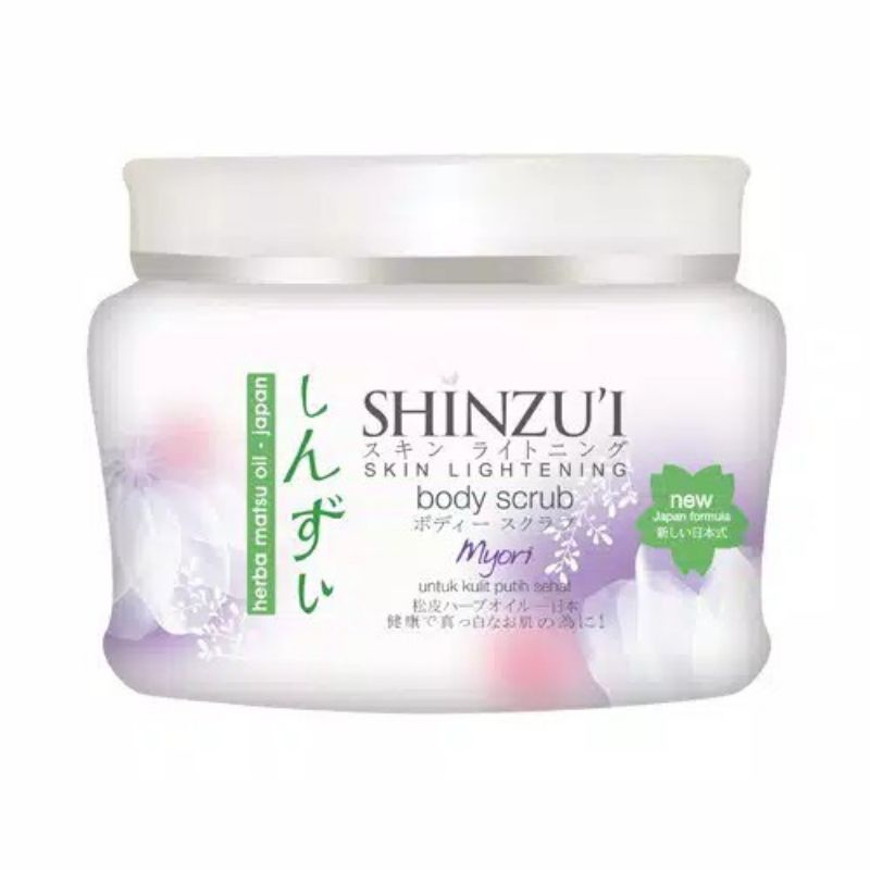 `ღ´ PHINKL `ღ´ SHINZUI Body Scrub lulur pemutih badan kekinian 110gr scrubbing menghaluskan kulit