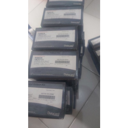 Ribbon Datacard YMCKT 250 Image PN: 535700-001-R092 Atau YMCKT-KT 350 Image PN: 535700-005-R092