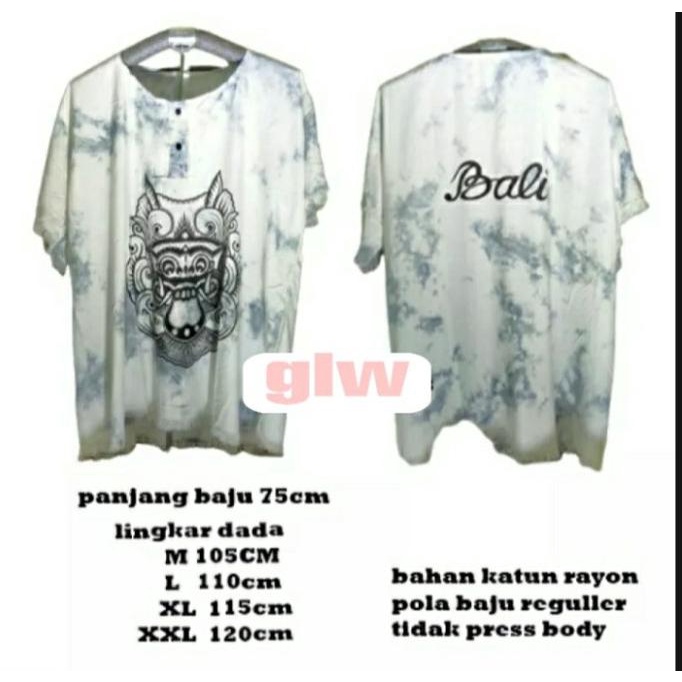 Baju Barong Bali pria wanita- Kaos Bali - Kaos Pantai - baju pria