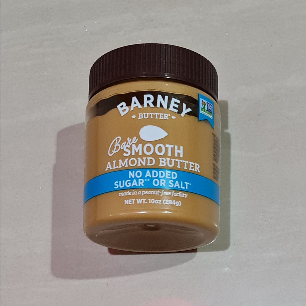 Barney Butter Almond Butter Bare Smooth No Added Sugar Or Salt 284 Gram