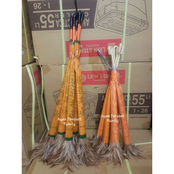 Ay00 Kemoceng Bulu Ayam Medium 100% Taiwan Original