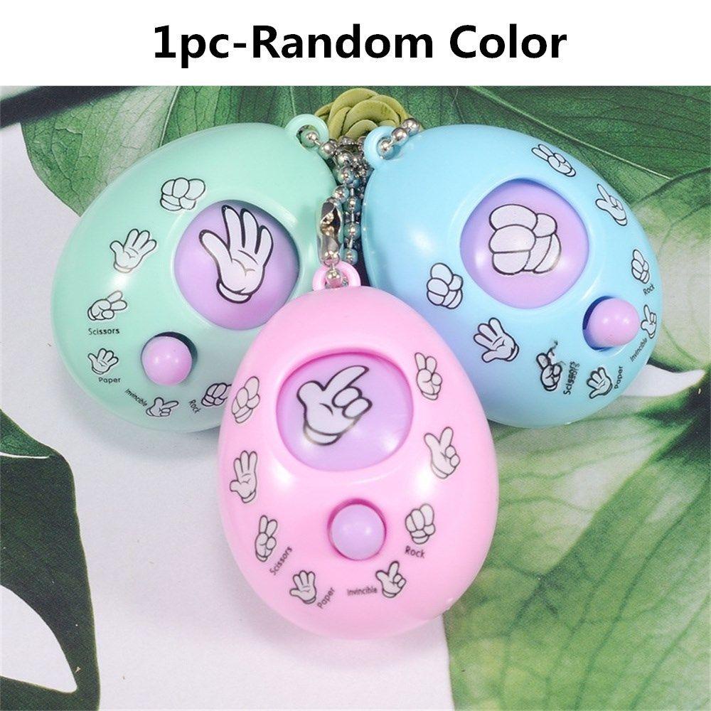 Solighter Gunting Kertas Batu Tamu Hadiah Pesta Nikmat Keyring Pendant Gantungan Kunci Ulang Tahun