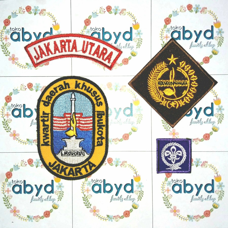 Bet Baju Pramuka PNS Pembina Guru Pria / Wanita DKI Jakarta Pusat / Selatan / Utara / Timur / Barat