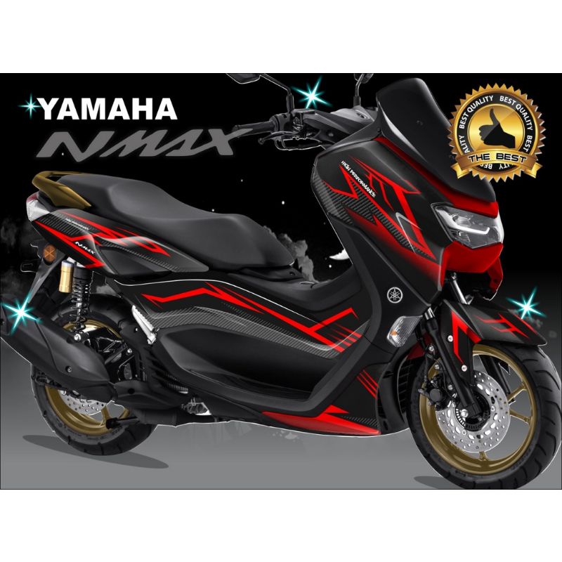 Decal FullBody Yamaha Nmax New 2021 Grafis Elegant