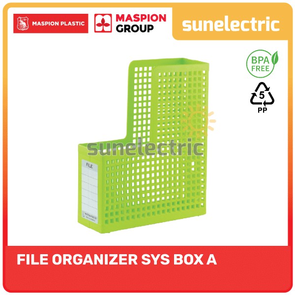 

Maspion PLA Sys Box A BT152 / Tempat File / Kotak File Organizer BT-152 / BT 152