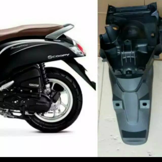 Spakbor belakang Scoopy fi remote 2019