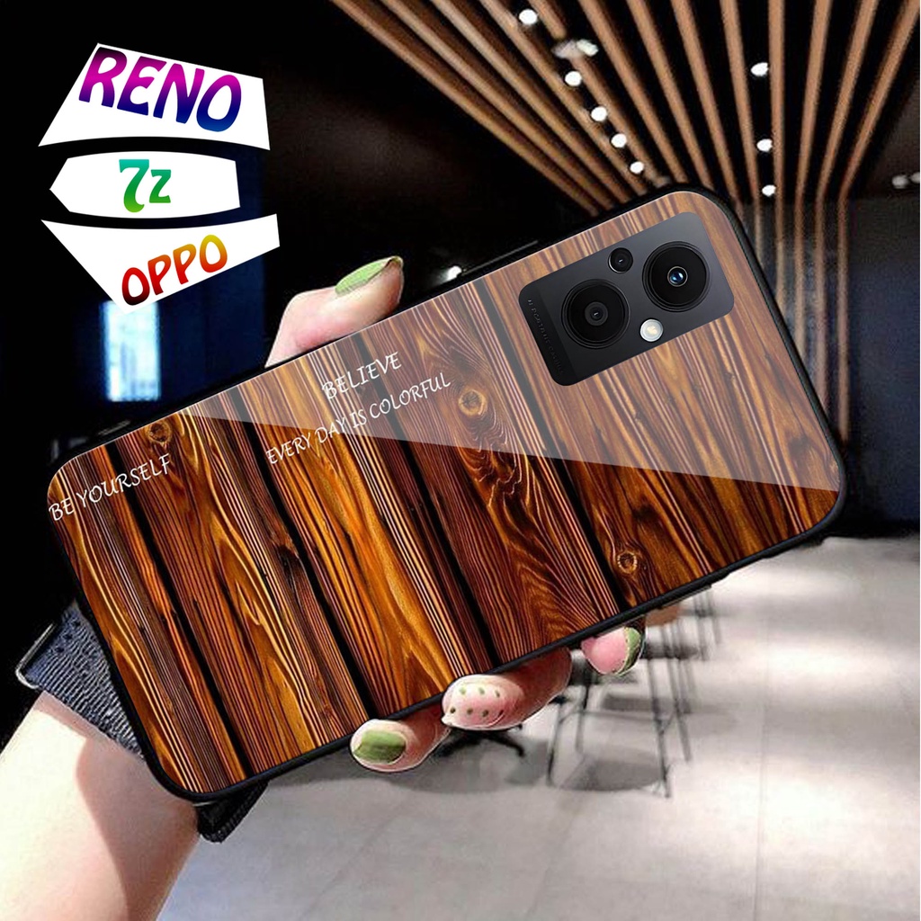 Softcase Kaca Oppo Reno 7 Reno 7Z  - Casing Hp Oppo Reno 7 Reno 7Z  - Case Hp Oppo Reno 7 Reno 7Z [H