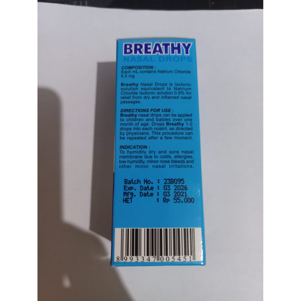 Breathy tetes hidung / hidung tersumbat / dekongestan /original 100%-1
