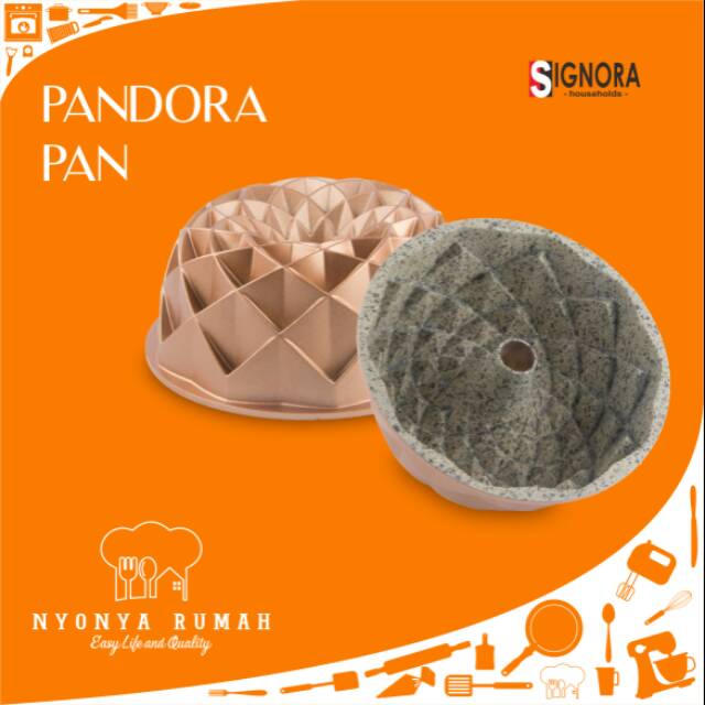 Signora Pandora Pan/Loyang Sultan/Loyang Marble cake/Loyang butter cream/Loyang kue