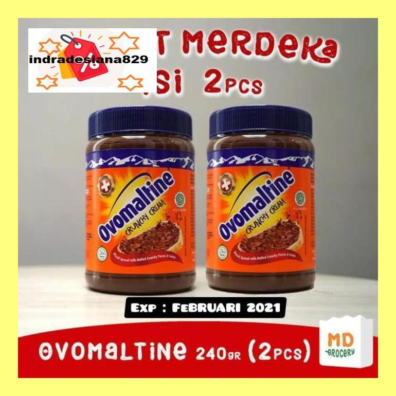 

Sf504Nind Ovomaltine Crunchy Cream (240Gr) - 2 Pcs - 240 Gr Ind504Sm
