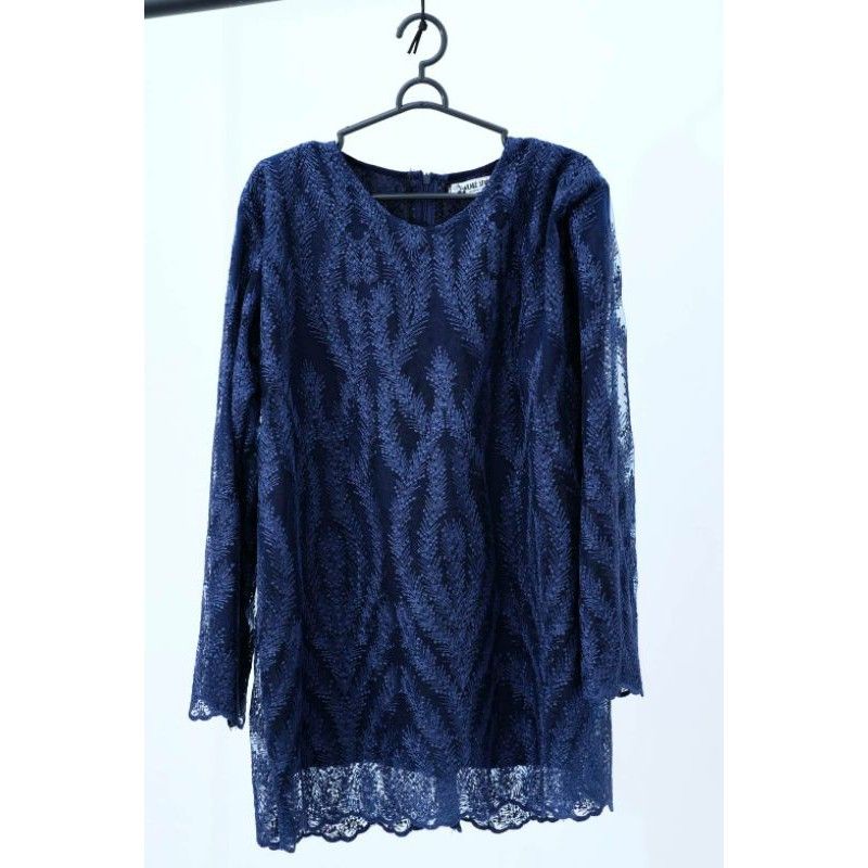 Blouse Brokat Lace XXL - set dengan Rok