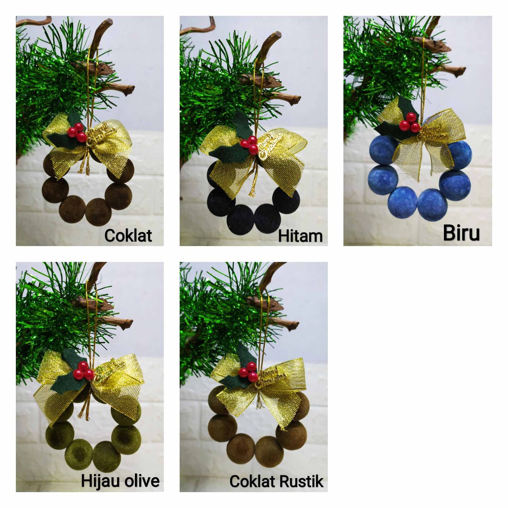 Garland Mini MOTE BLUDRU - Acc Hiasan Dekorasi Natal