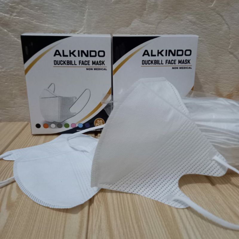 MASKER DUCKBILL ALKINDO ISI 50 pcs