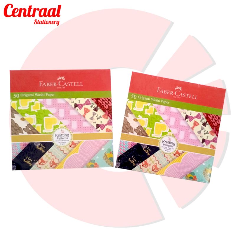 

Kertas Origami Fabercastell Washi Knitting Patterns 15 x 15