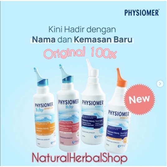 Jual PHYSIOMER BABY NASAL SPRAY DECONGESTANT HYPERTONIC / RESPIMER BABY