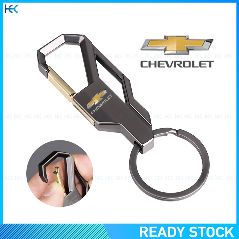 【Customized】Creative Motor Car Logo keychain Alloy Metal Keyring for Chevrolet