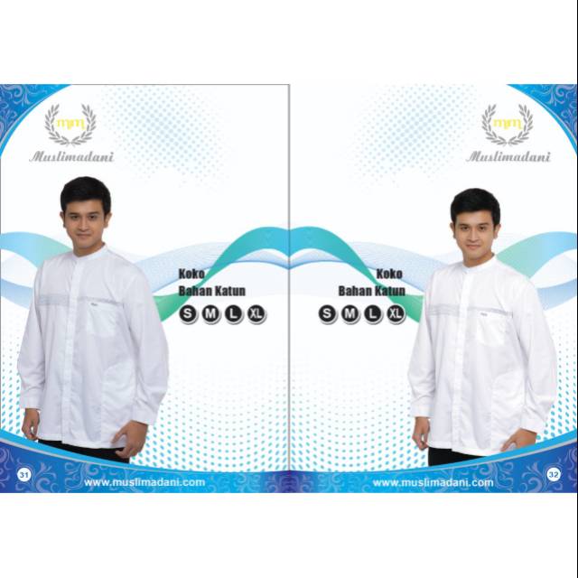Baju Koko Putih Terlaris Muslimadani