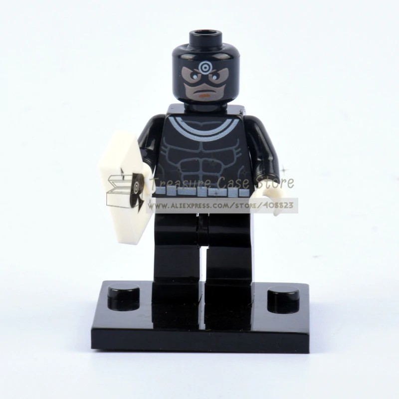Mainan Lego NO.079 Bullseye Individual figure Super Hero Building Toys Blocks murah